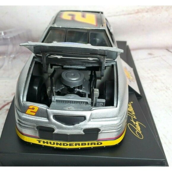 Rusty Wallace Miller #2 Goodyear Diecast Model Race Car with Display Case - Picture 5 of 12